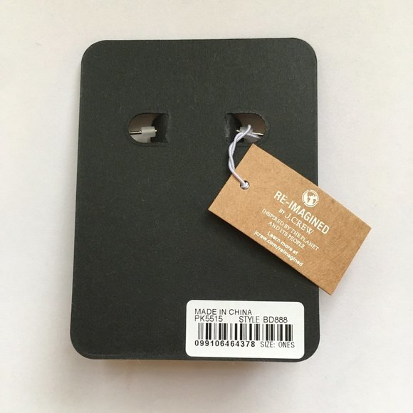 J. Crew pink crystal ball earrings NWT - Picture 4 of 5